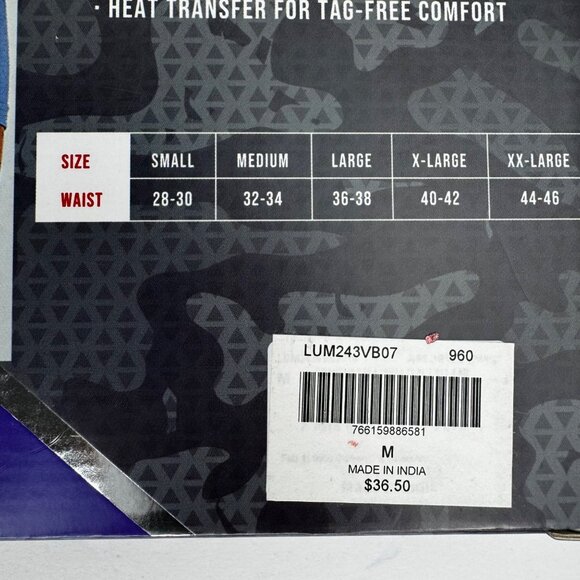 NEW Lucky Brand Sz Med 6'' Inseam 3-Pack Stretch Boxer Briefs Fly Pouch Tagless - Picture 11 of 14